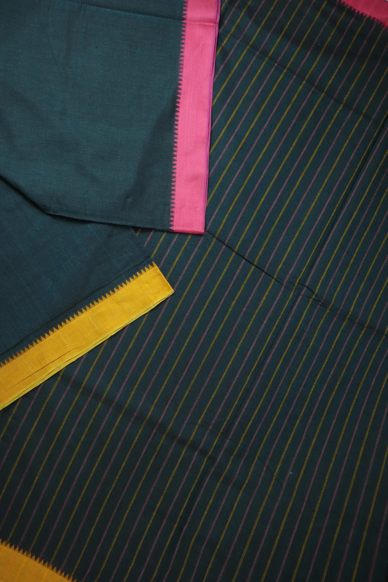 teal-temple-begumpuri-saree-kv001507-b