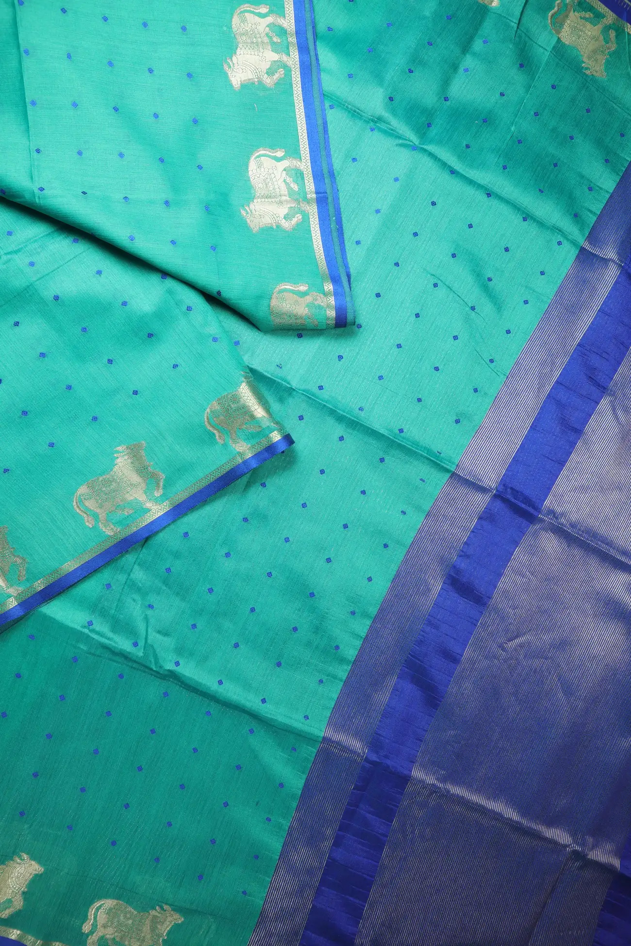 blue-cow-fancy-saree-fs000056-b