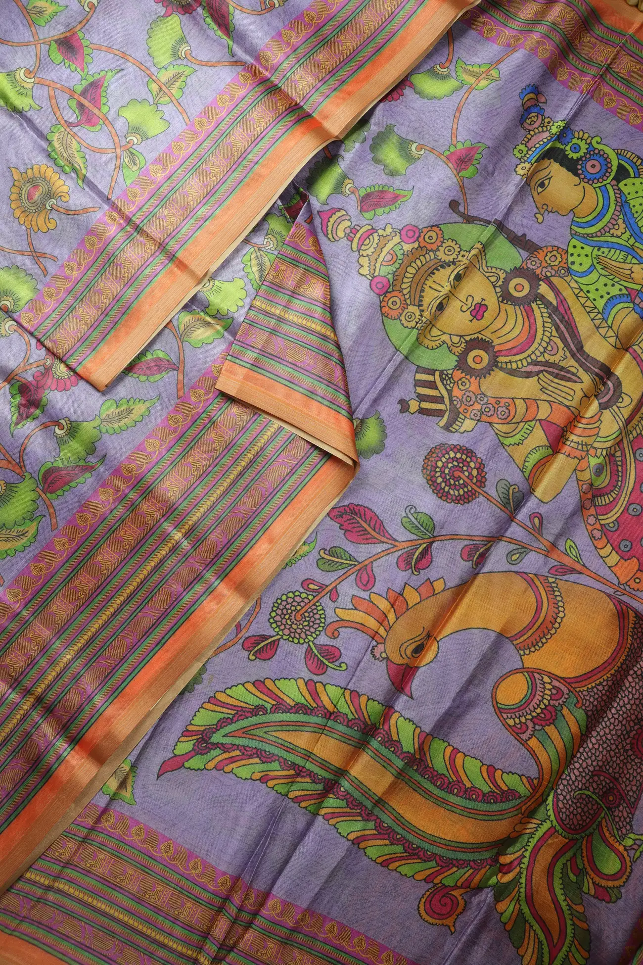 lavender-fan-flower-doll-fancy-saree-fs000024-b