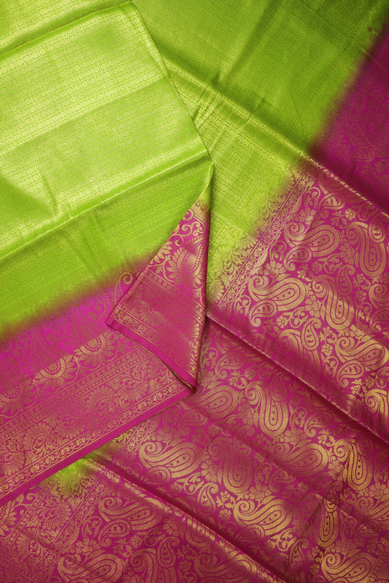 green-flower-mango-fancy-saree-fs000033-c