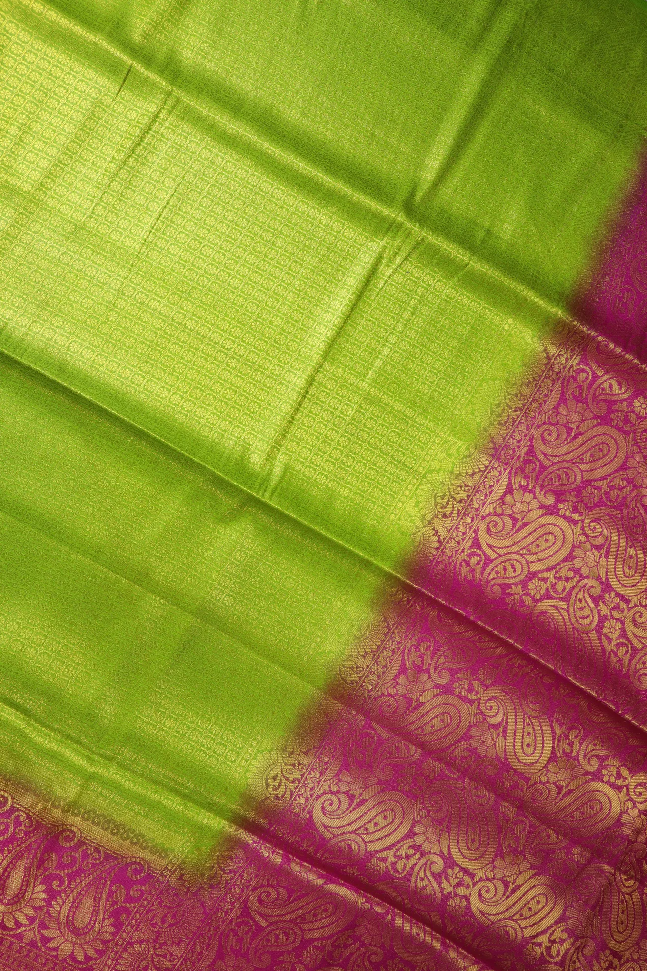 green-flower-mango-fancy-saree-fs000033-d