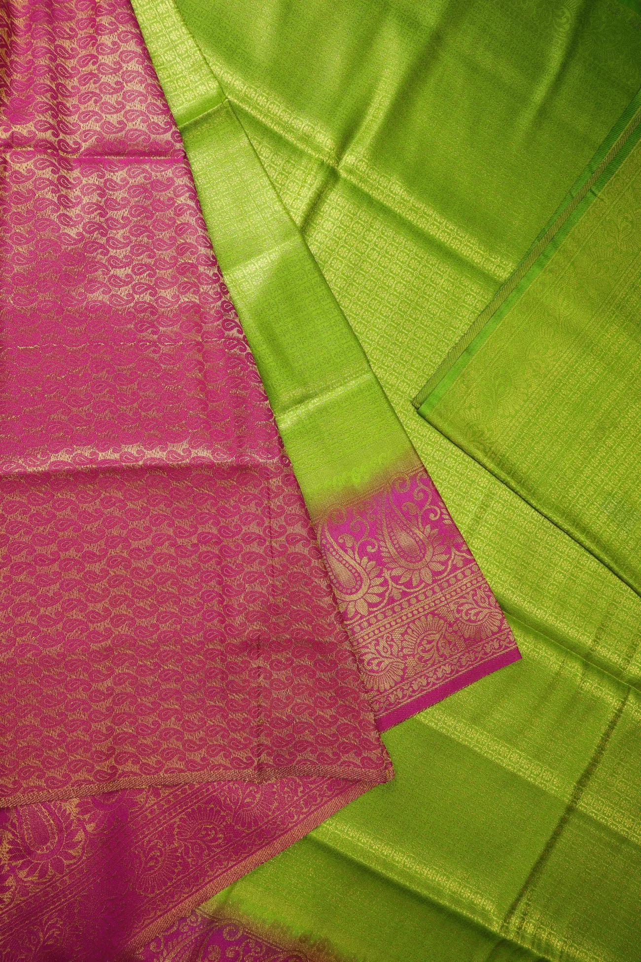 green-flower-mango-fancy-saree-fs000033-e