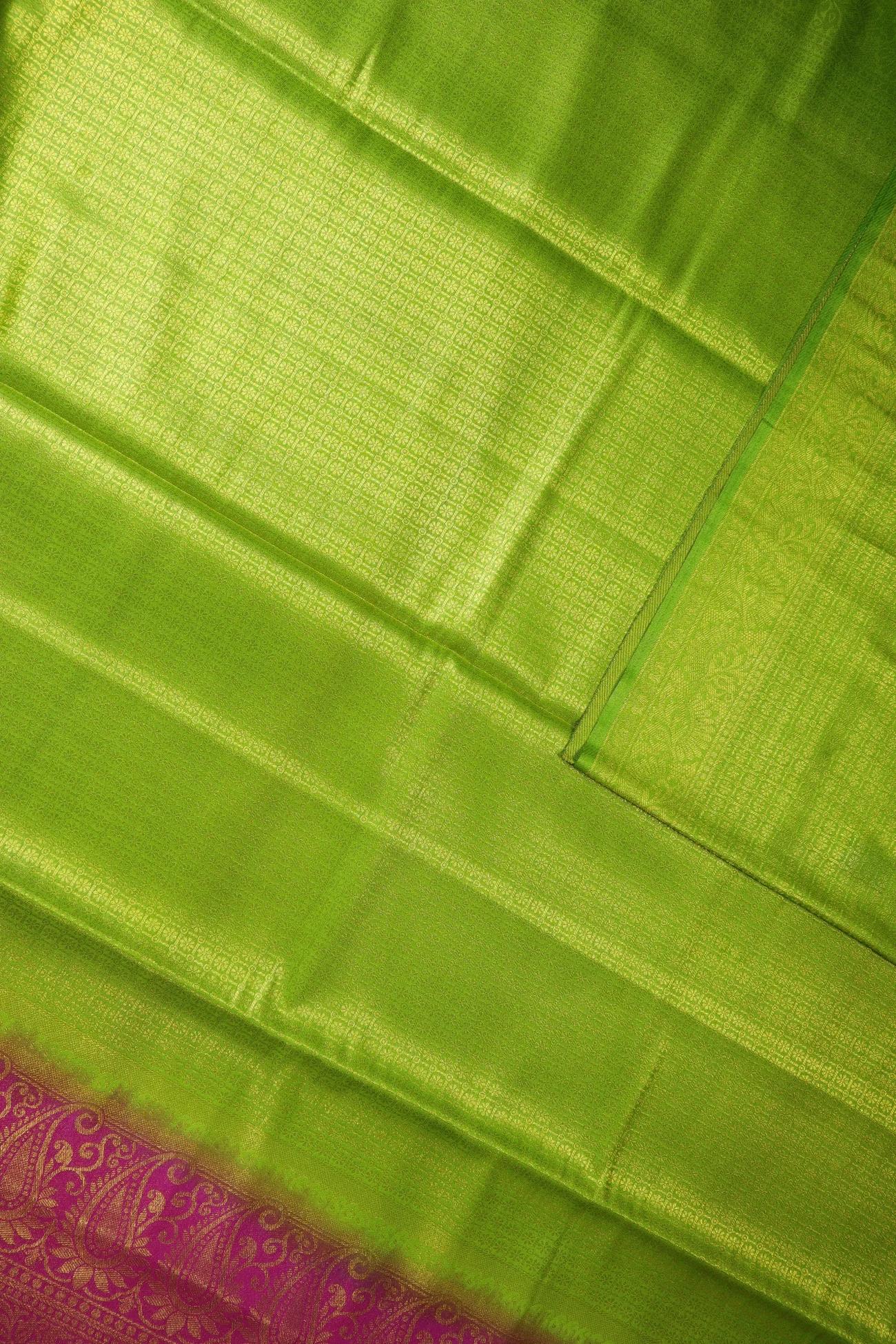 green-flower-mango-fancy-saree-fs000033-f