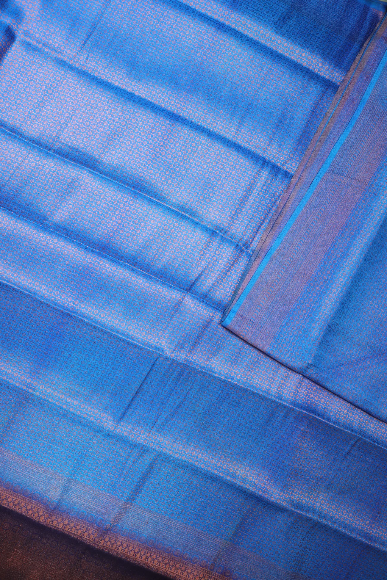 blue-flower-fancy-saree-fs000010-f