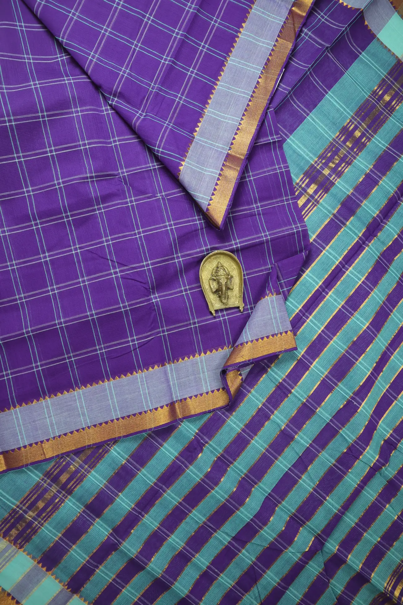 indigo-bavanji-border-mangalagiri-saree-ml002991-a