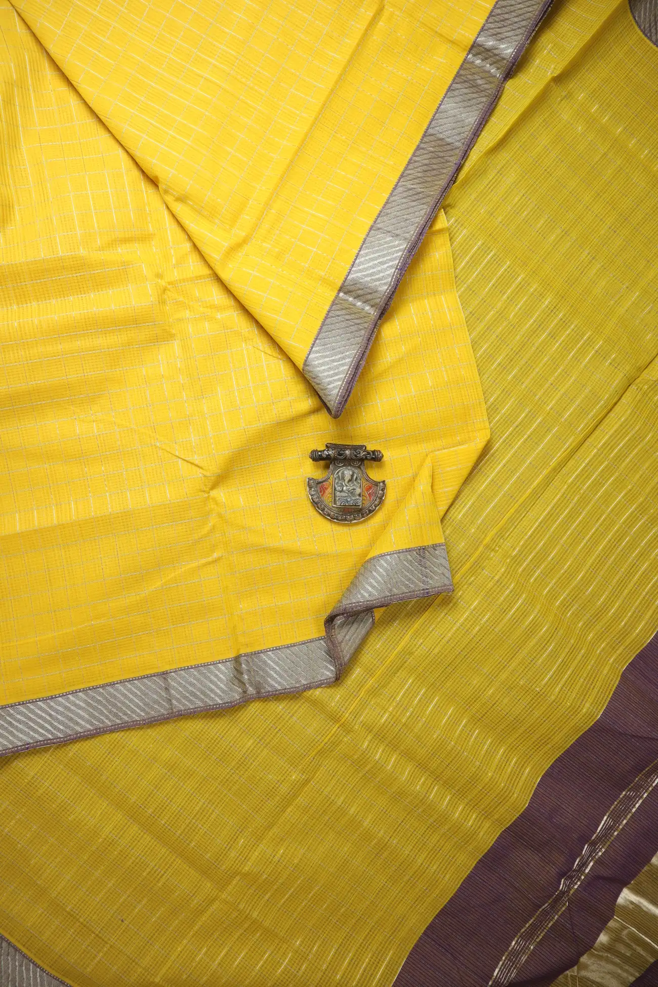 yellow-checked-mangalagiri-saree-ml003007-a