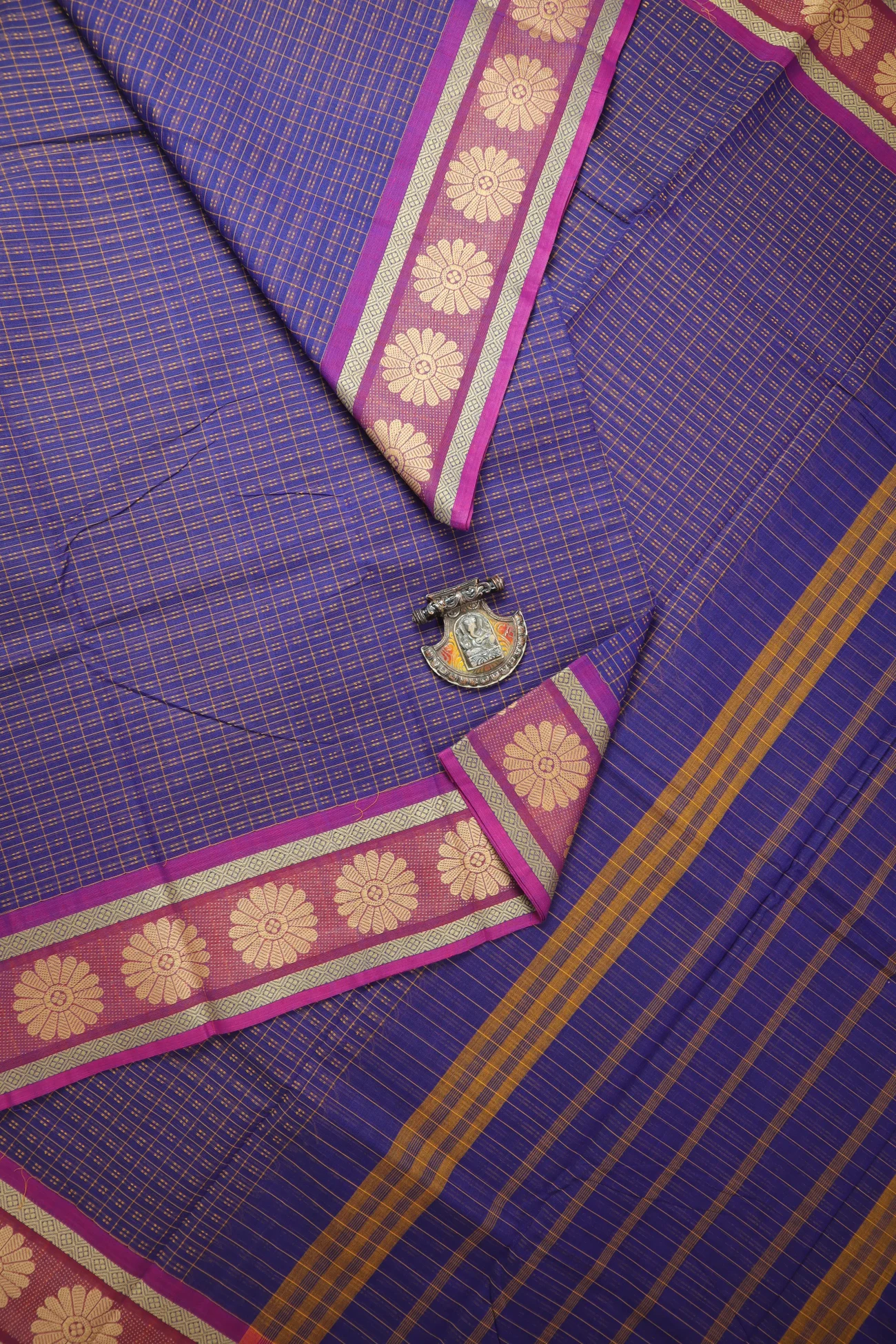 indigo-laksha-deepam-kanchi-cotton-saree-uu005742-a
