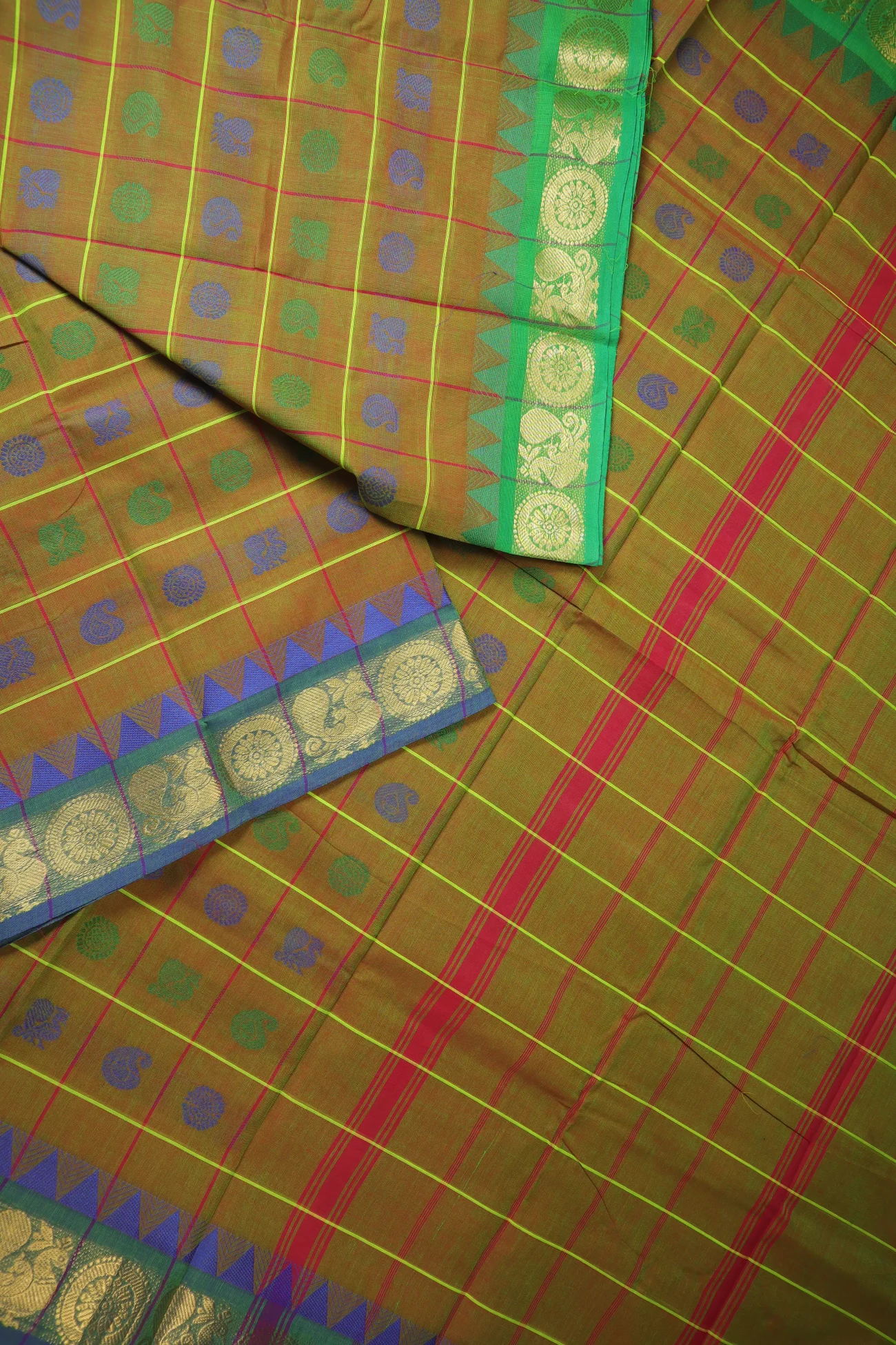 olive-thousand-1000-butta-kanchi-cotton-saree-uu005750-b