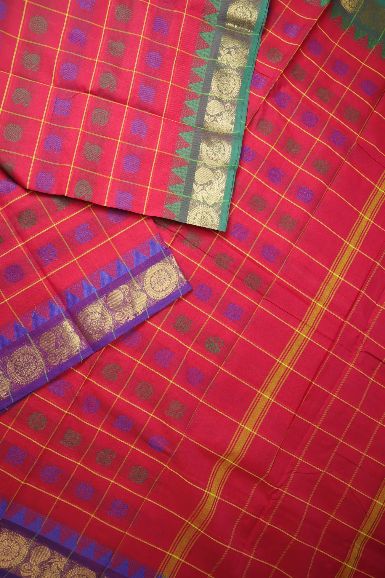 red-thousand-1000-butta-kanchi-cotton-saree-uu005751-b