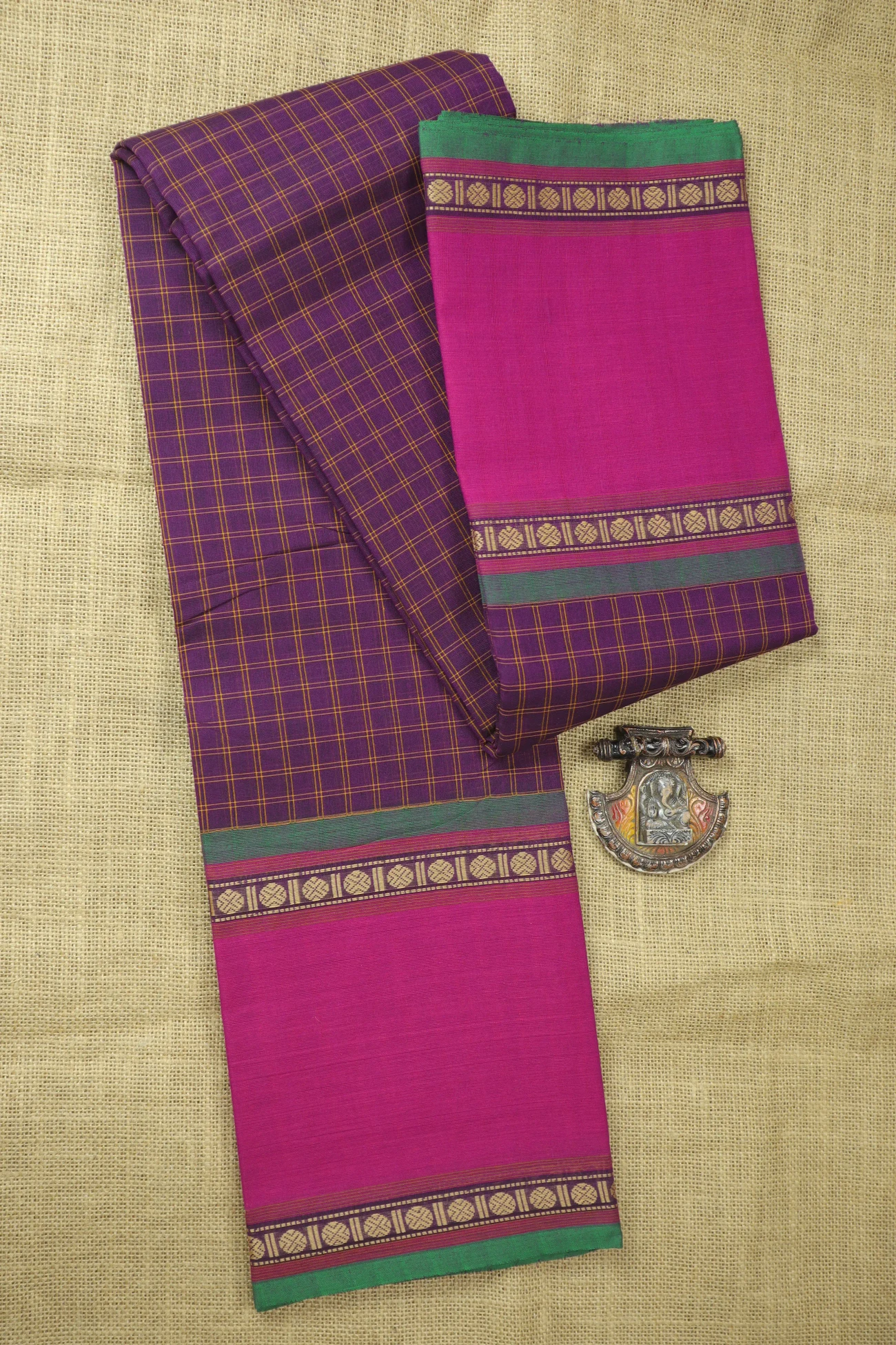 purple-rettai-pettu-ruthratcham-checked-saree-ck002843-a