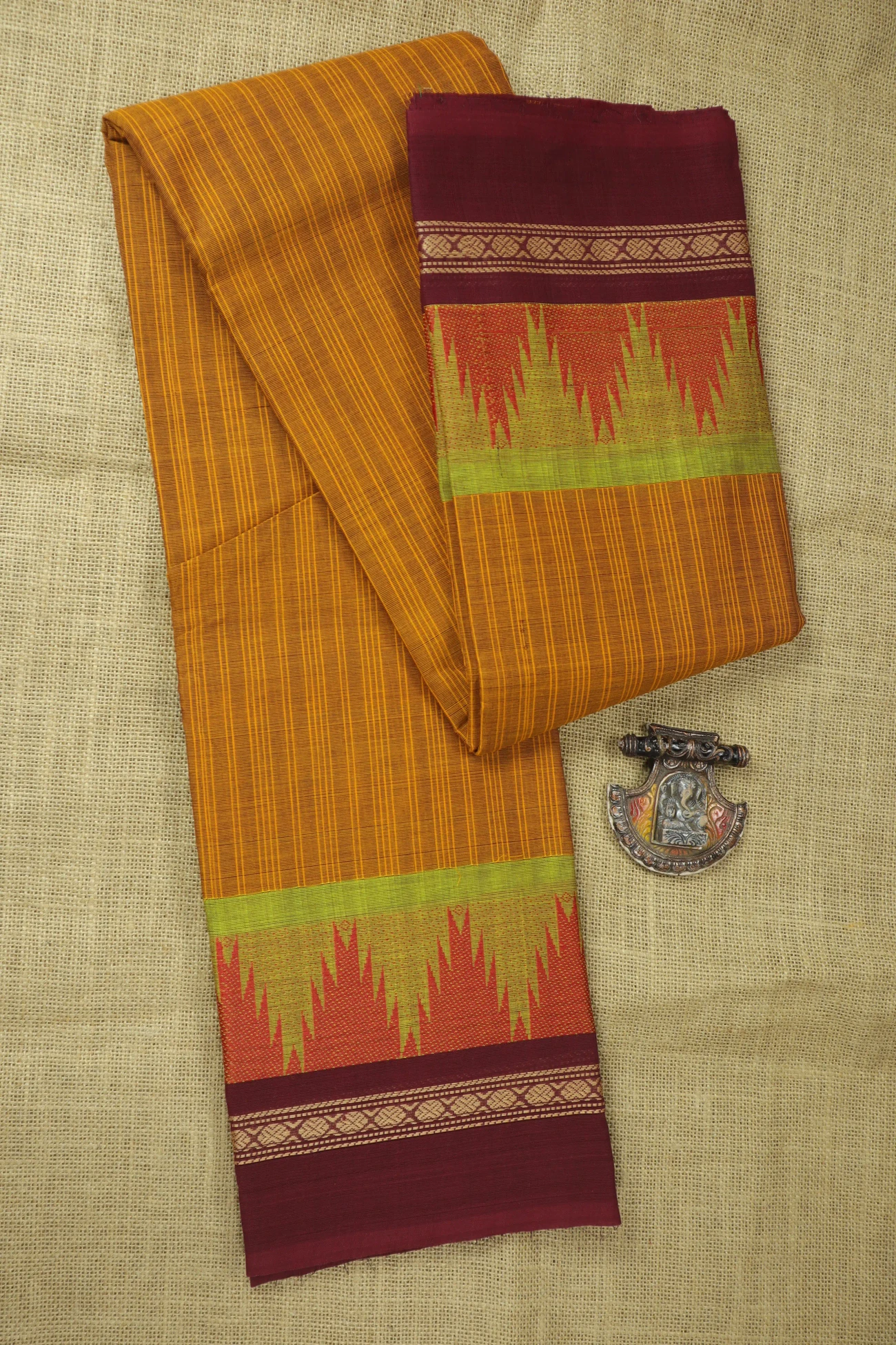 mustard-thalampoo-reku-ruthratcham-checked-saree-ck002835-a