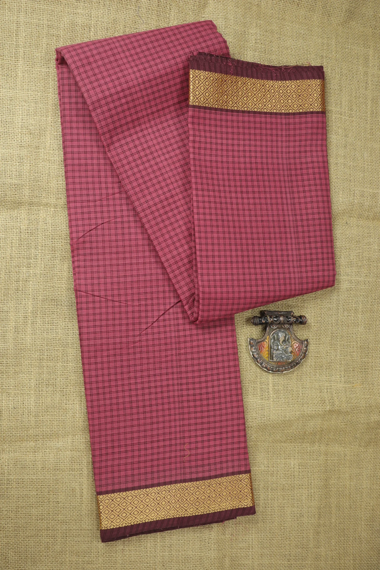 pink-diamoned-checked-saree-ck002892-a