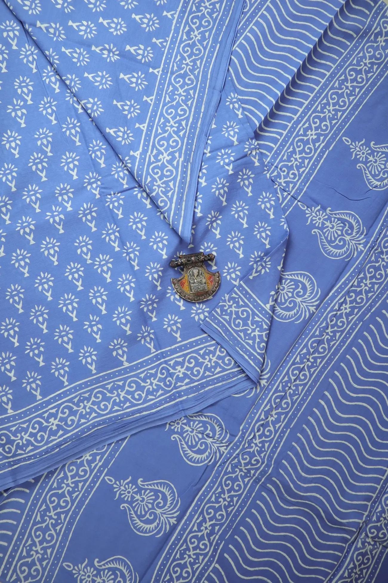 royal-blue-flower-mulmul-cotton-saree-mm001995-a