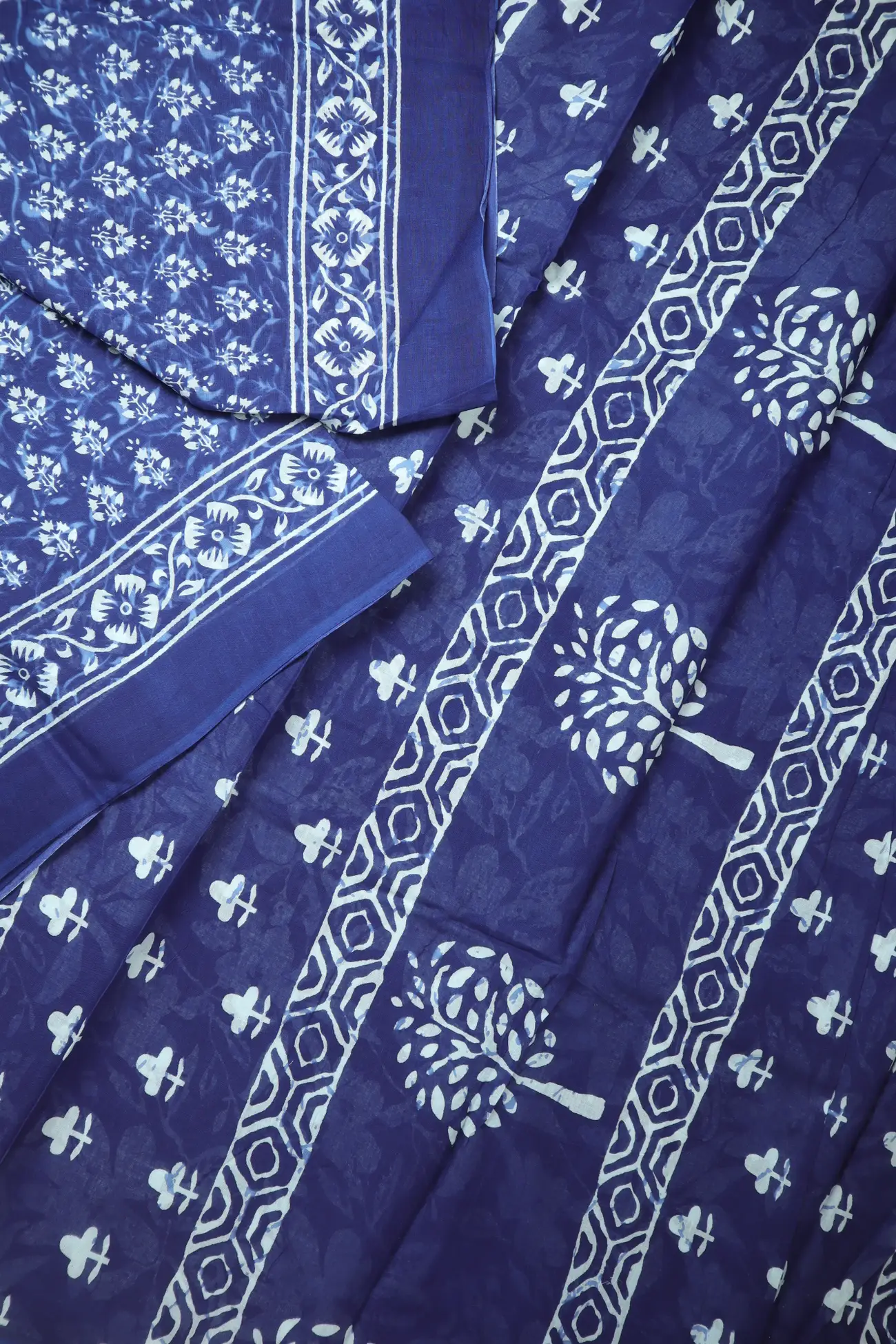 navy-flower-mulmul-cotton-saree-mm001979-b