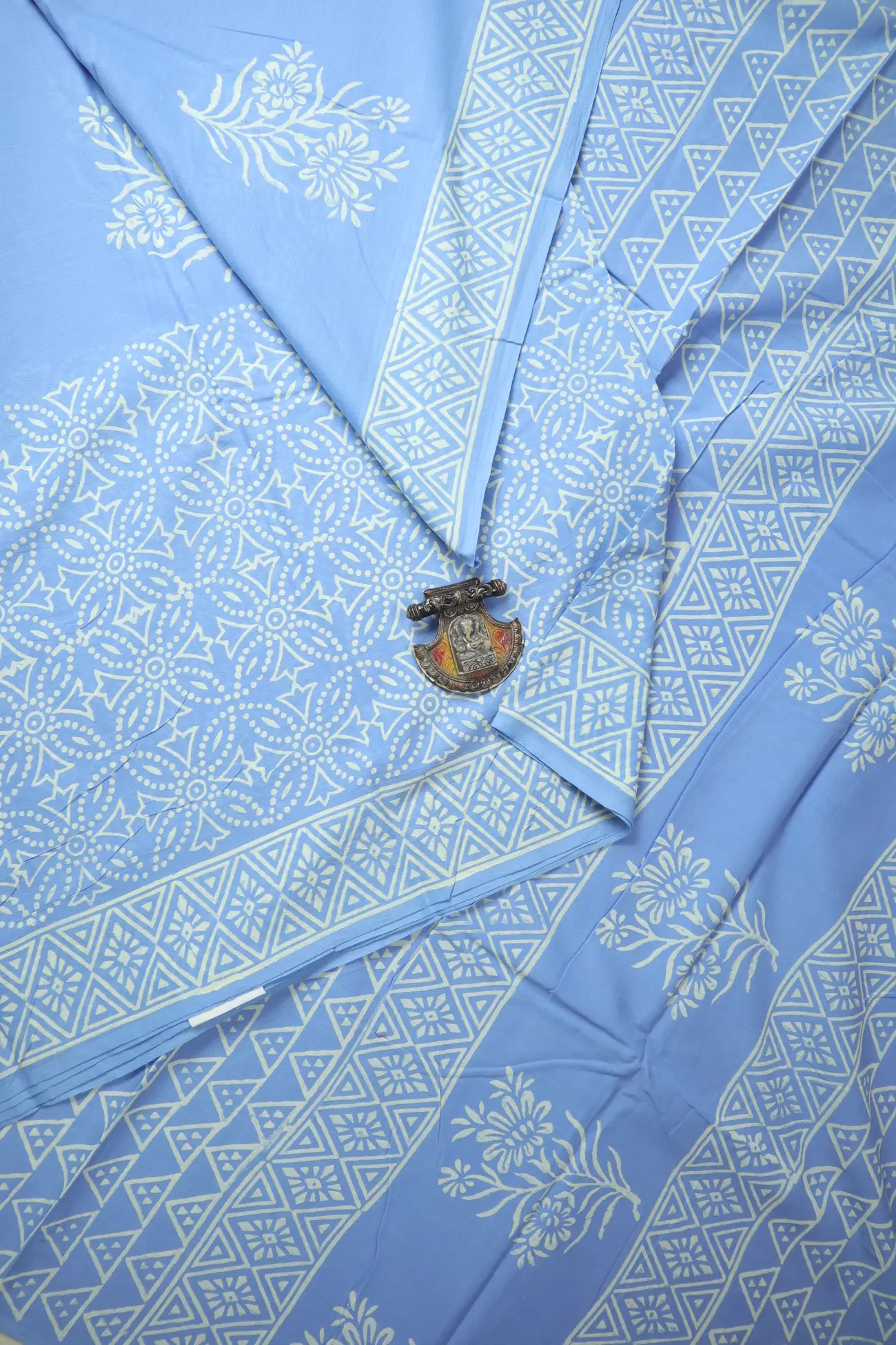 sky-blue-flower-mulmul-cotton-saree-mm001989-a