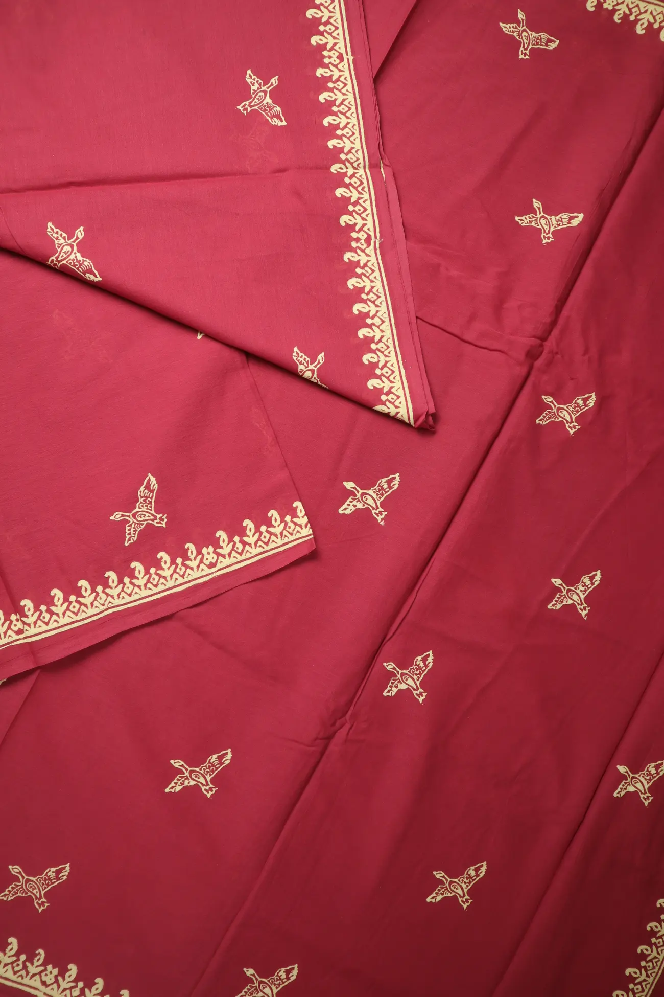 maroon-bird-mulmul-cotton-saree-mm001987-b