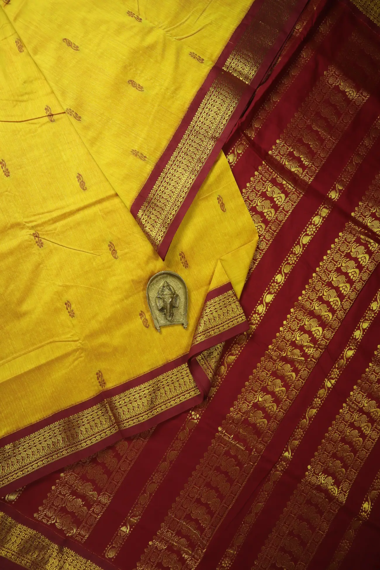 yellow-flower-peacock-kalyani-cotton-kc000293-a