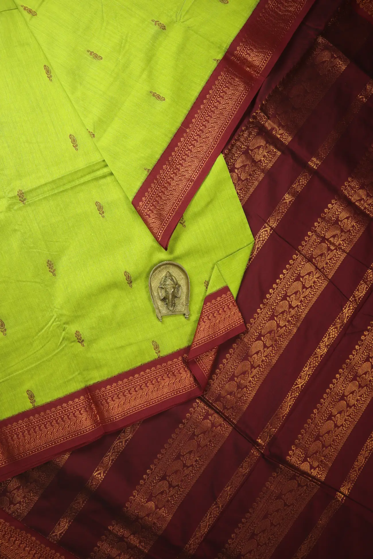 lime-green-peacock-flower-kalyani-cotton-kc000292-a