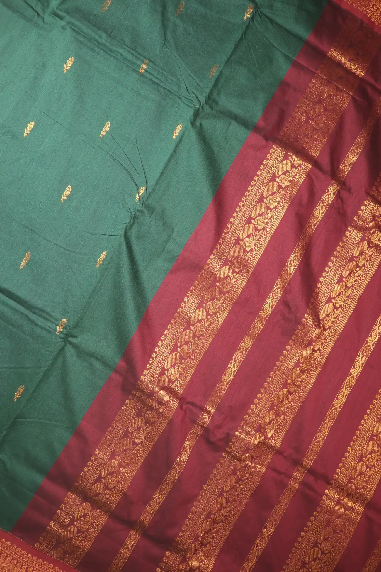 dark-green-peacock-flower-kalyani-cotton-kc000280-c