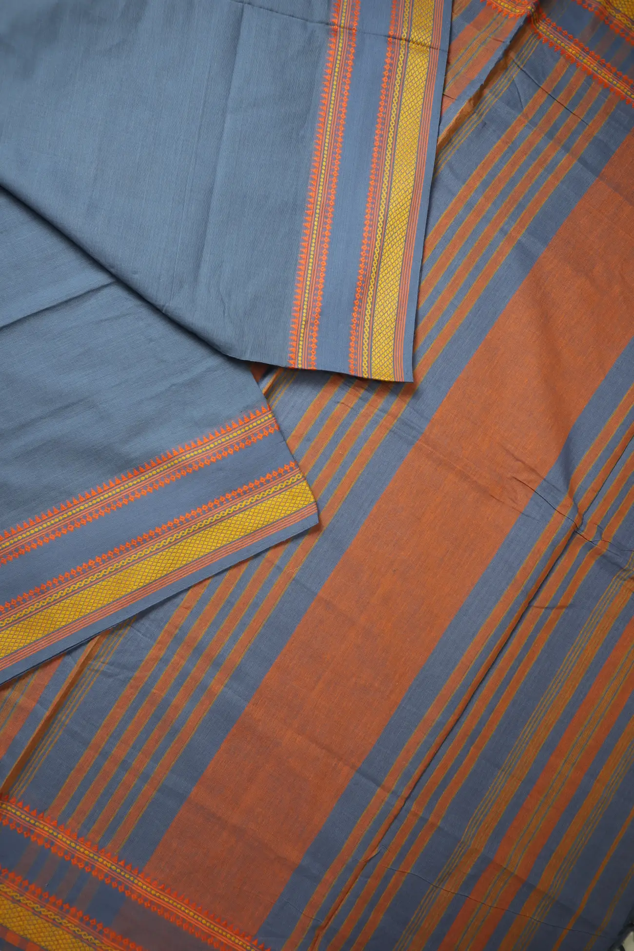 light-sky-blue-plain-begumpuri-saree-kv001527-b