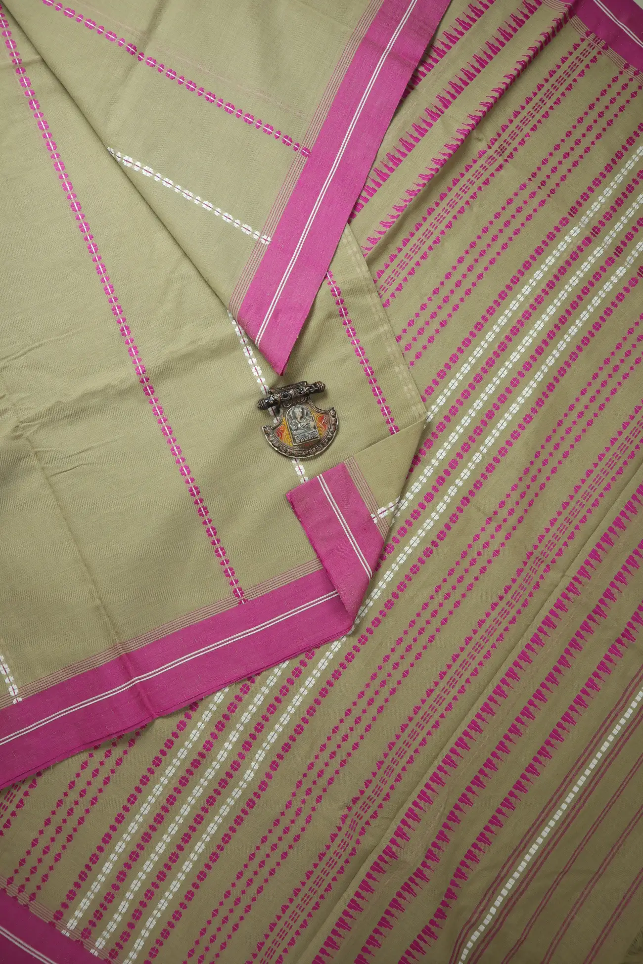 tan-vertical-stripes-begumpuri-saree-kv001536-a