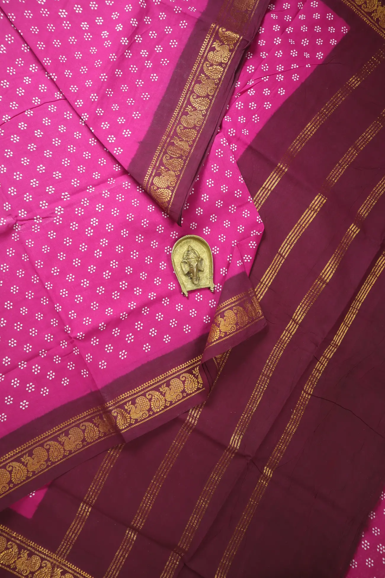 pink-flower-peacock-mango-madurai-sungudi-saree-ss006614-a