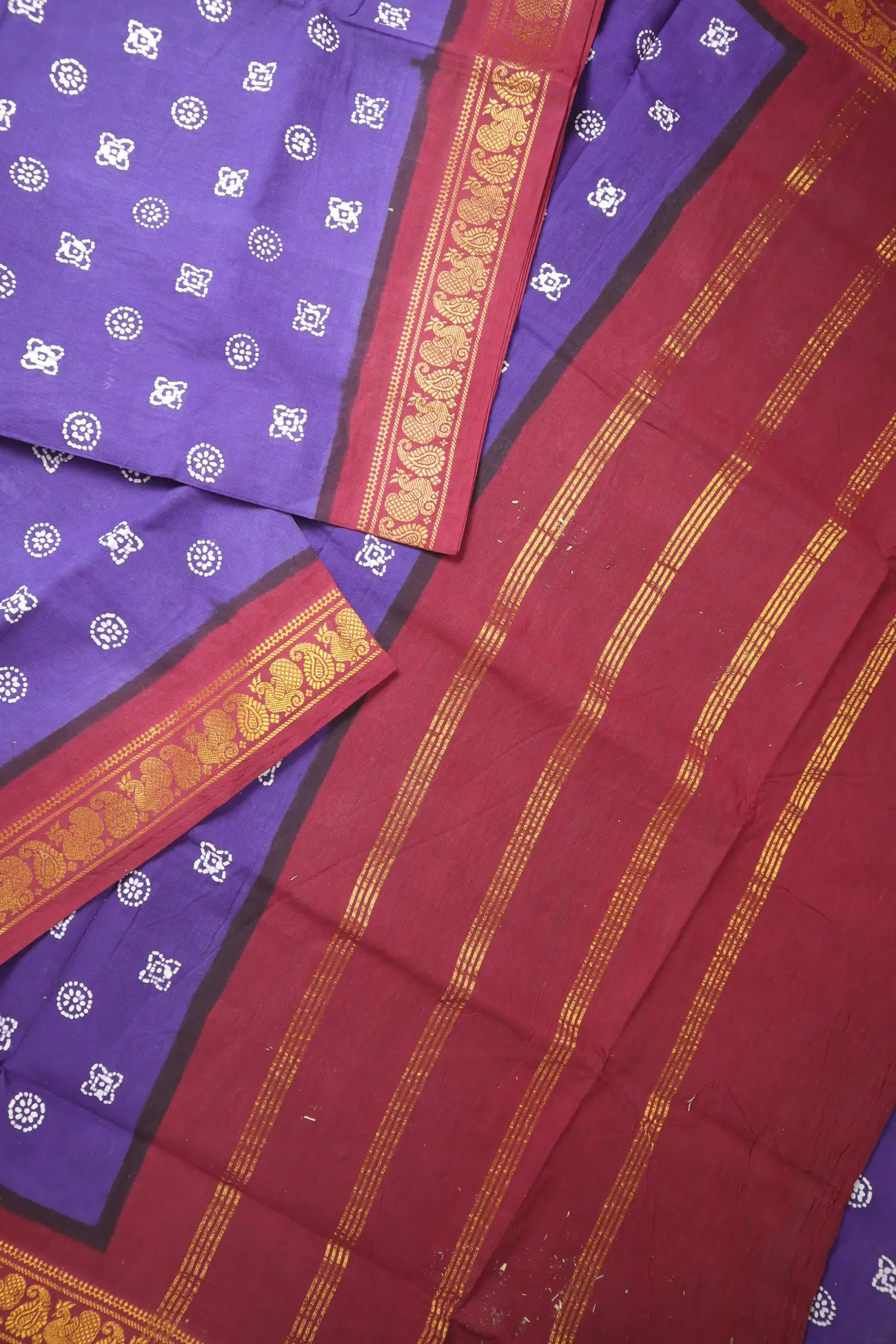 indigo-peacock-mango-dots-madurai-sungudi-saree-ss006675-b