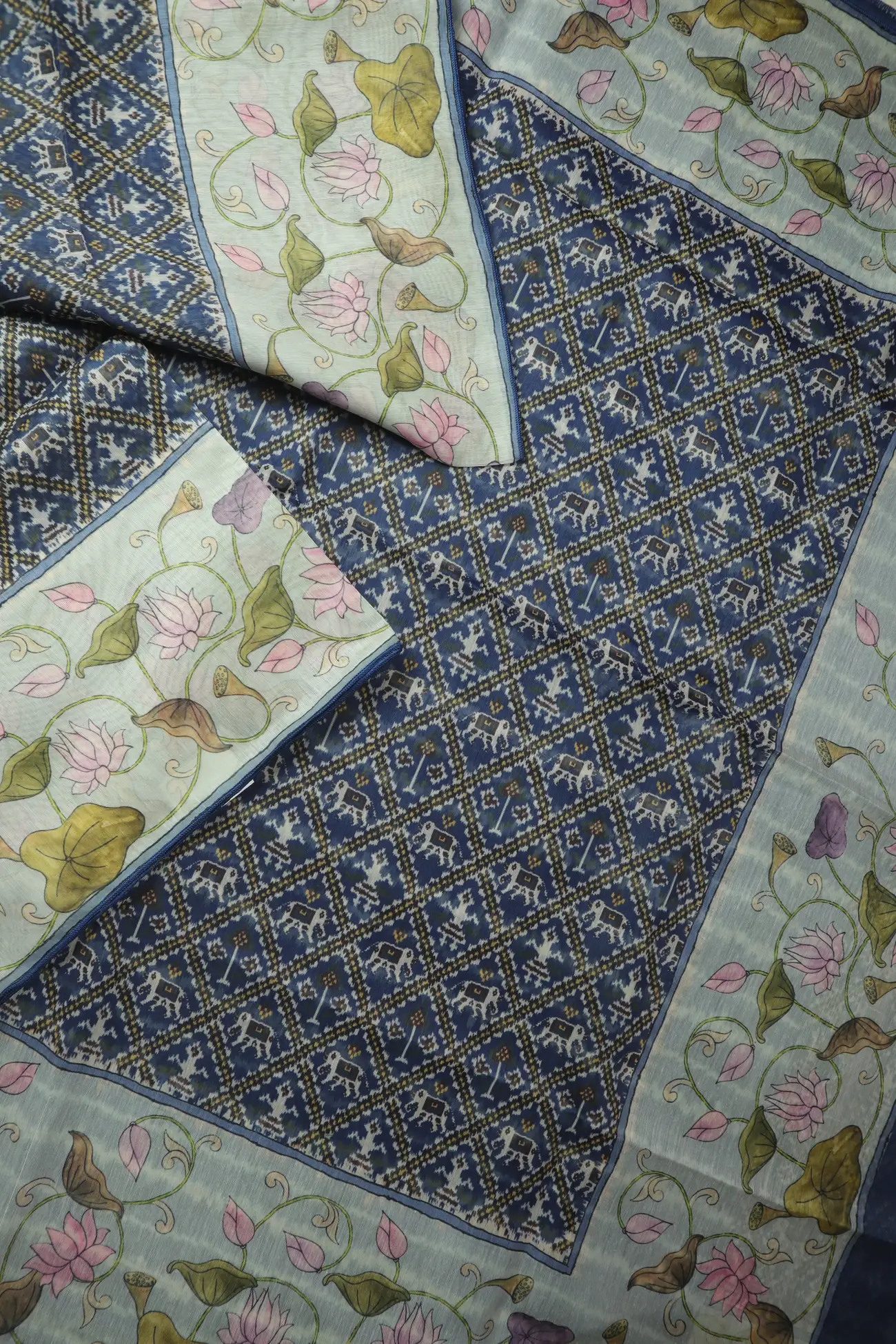 blue-flower-patola-fancy-saree-fs000055-b