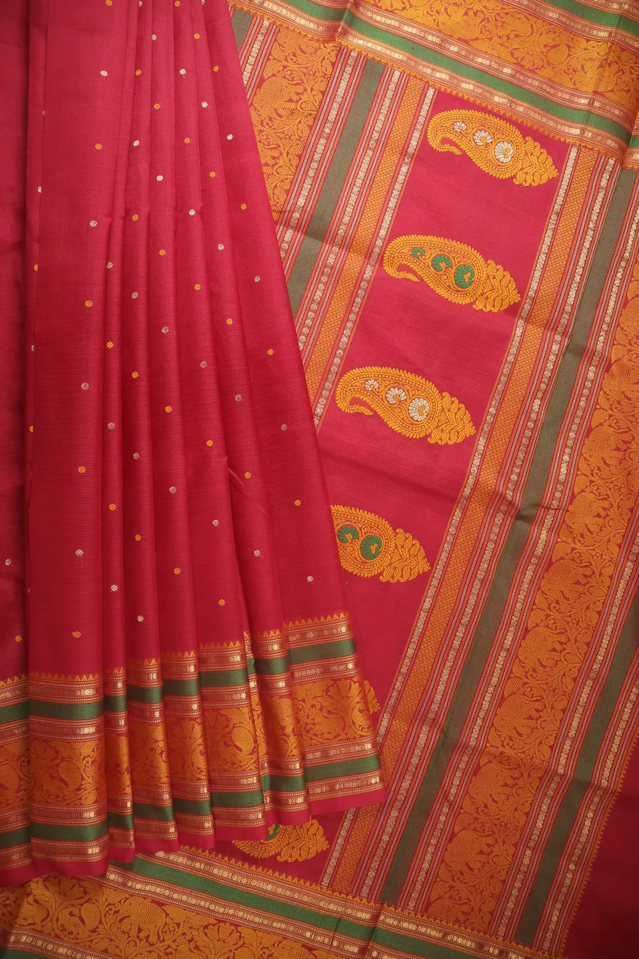 dark-maroon-elephant-mango-kanchi-silk-cotton-saree-sc003223-a