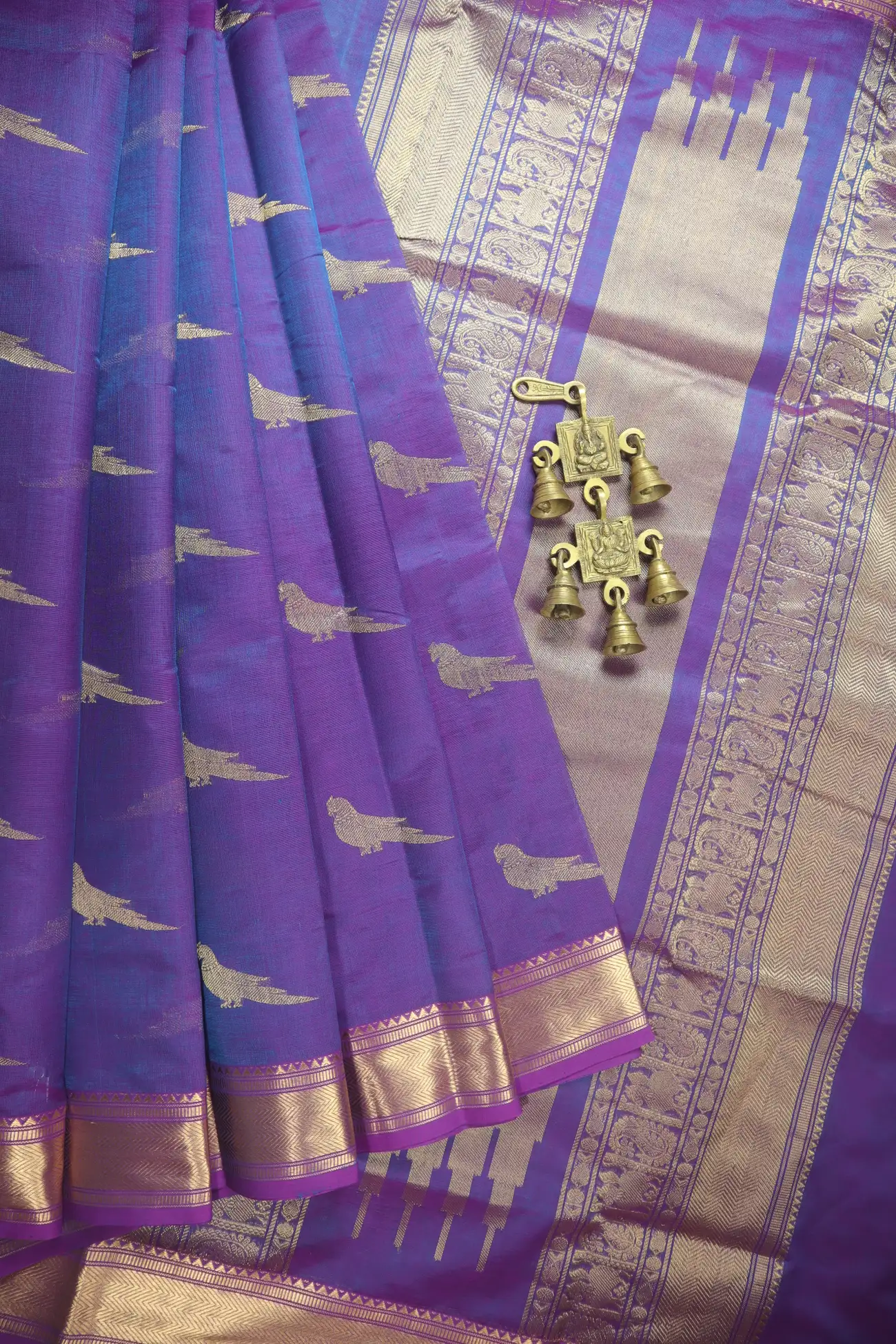 medium-purple-parrot-kanchi-silk-cotton-saree-sc003190-a