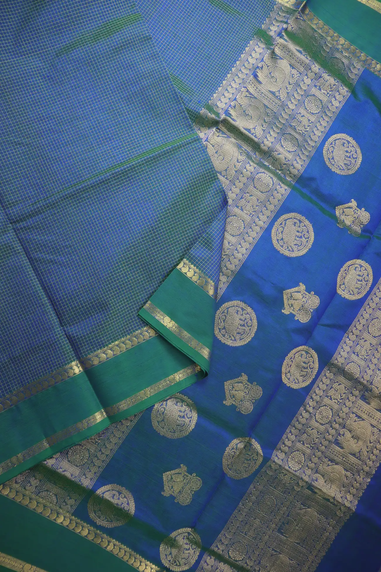 peacock-blue-mango-peacock-kanchi-silk-cotton-saree-sc003192-b