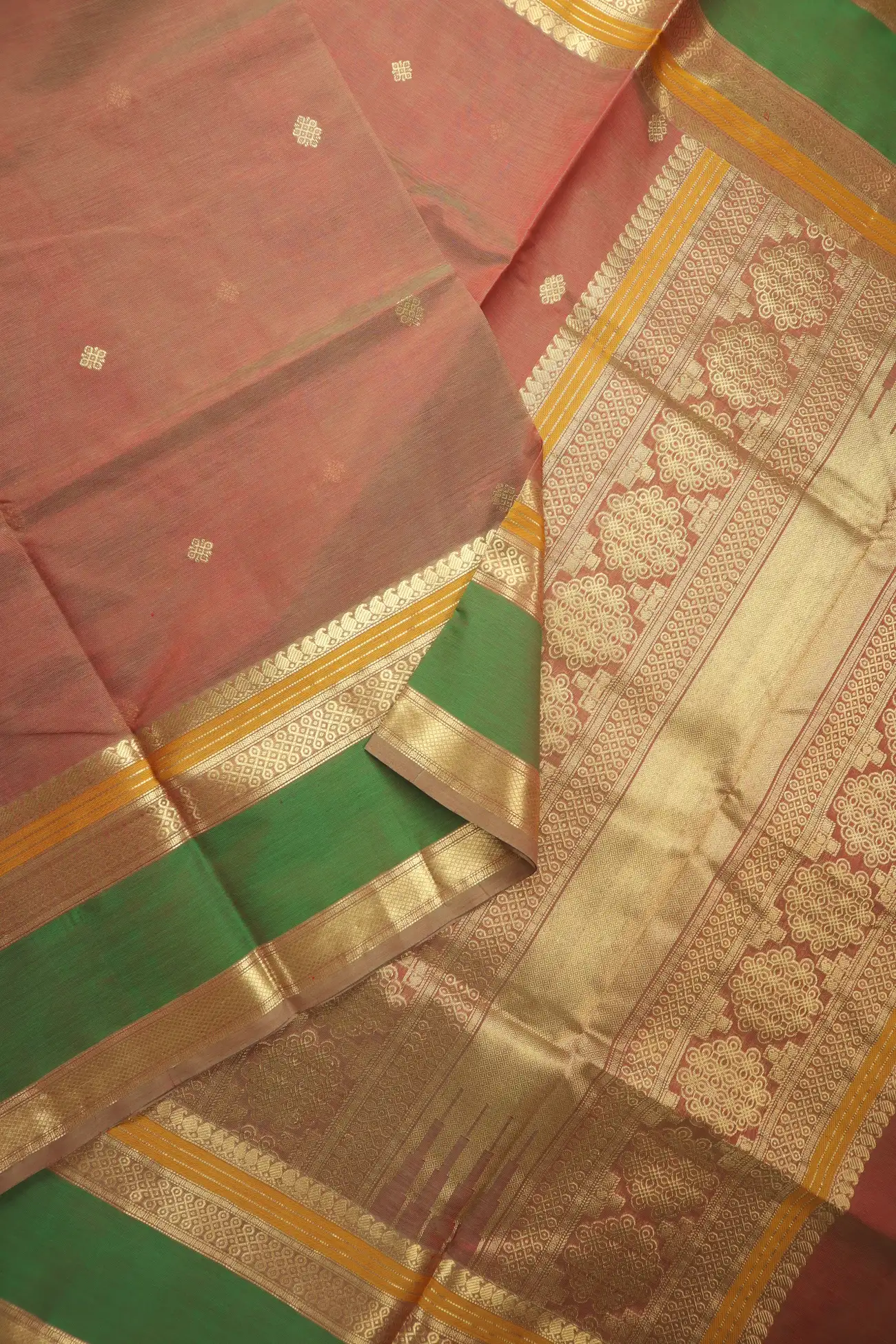 sandy-brown-kolam-mango-kanchi-silk-cotton-saree-sc003229-b