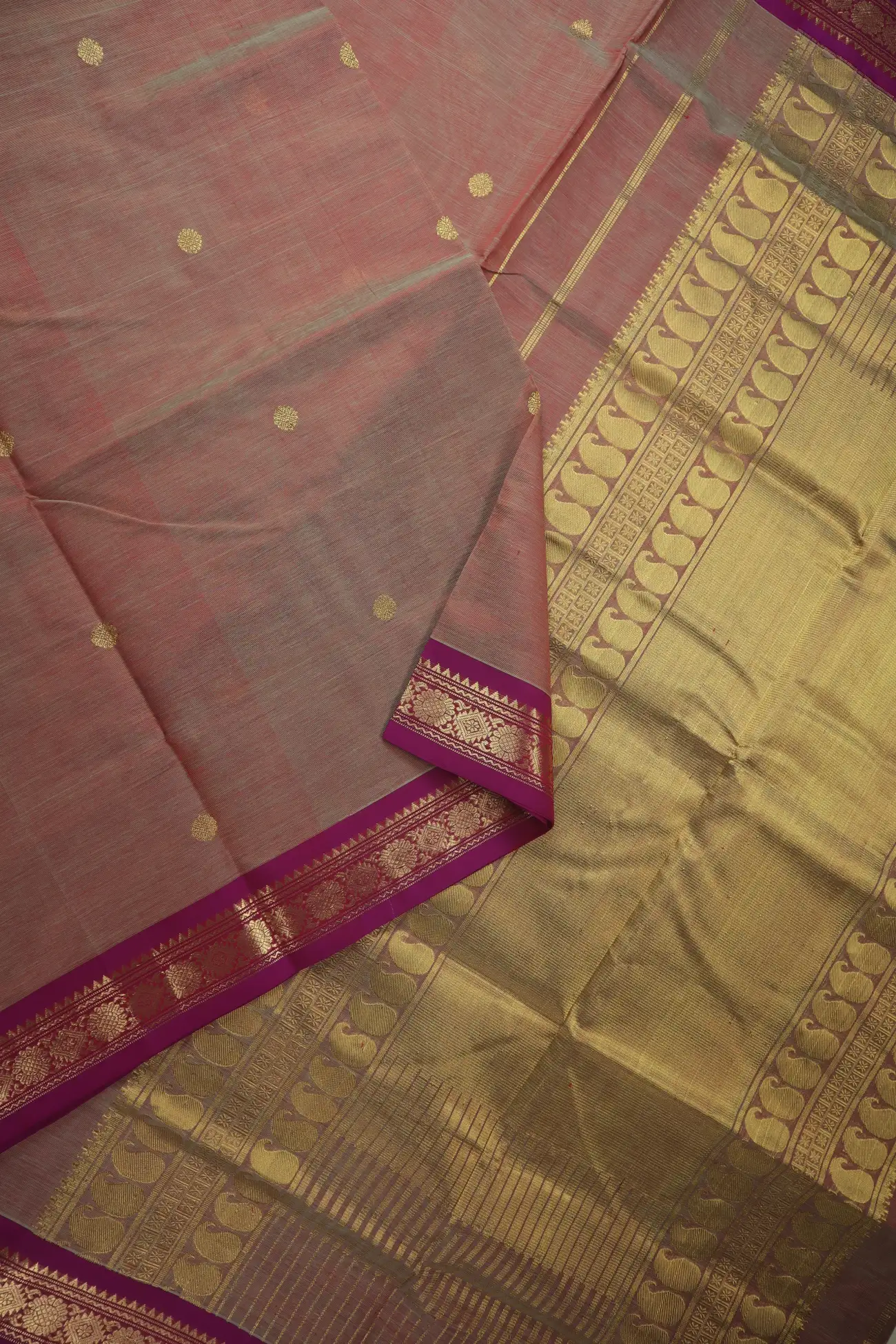 light-coral-kamalam-butta-kanchi-silk-cotton-saree-sc003172-b