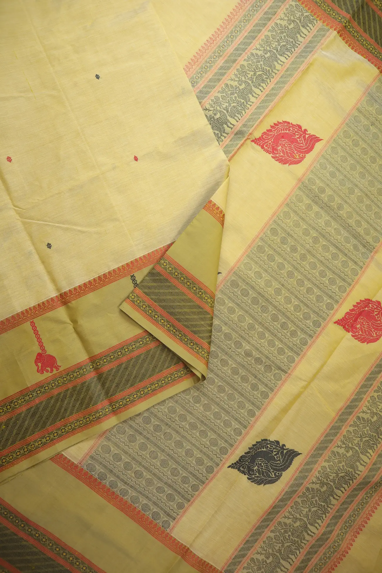 wheat-peacock-elephant-kanchi-silk-cotton-saree-sc003227-b