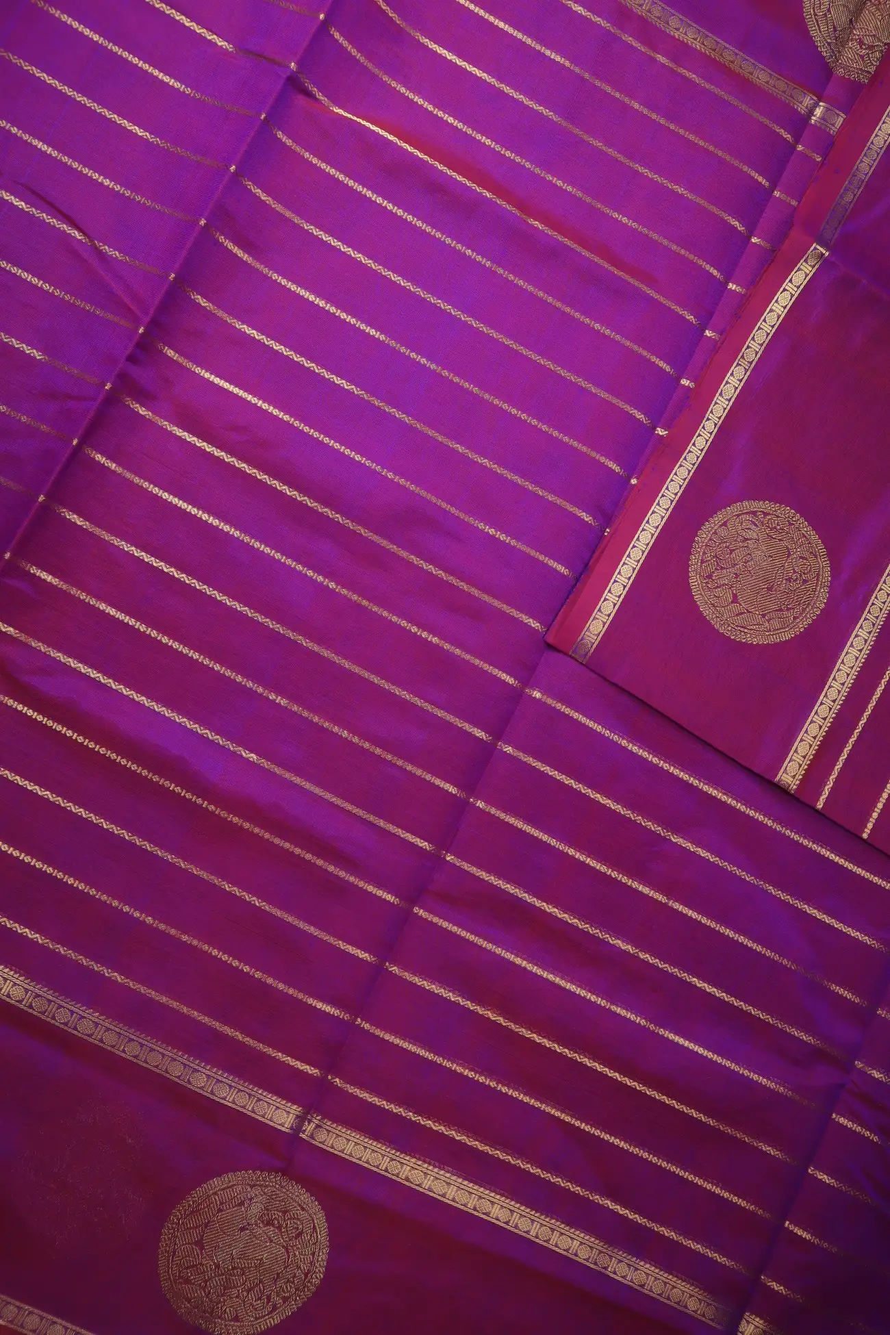 dark-magenta-veldhari-yazhi-rettai-pettu-kanchi-silk-cotton-saree-sc003240-c