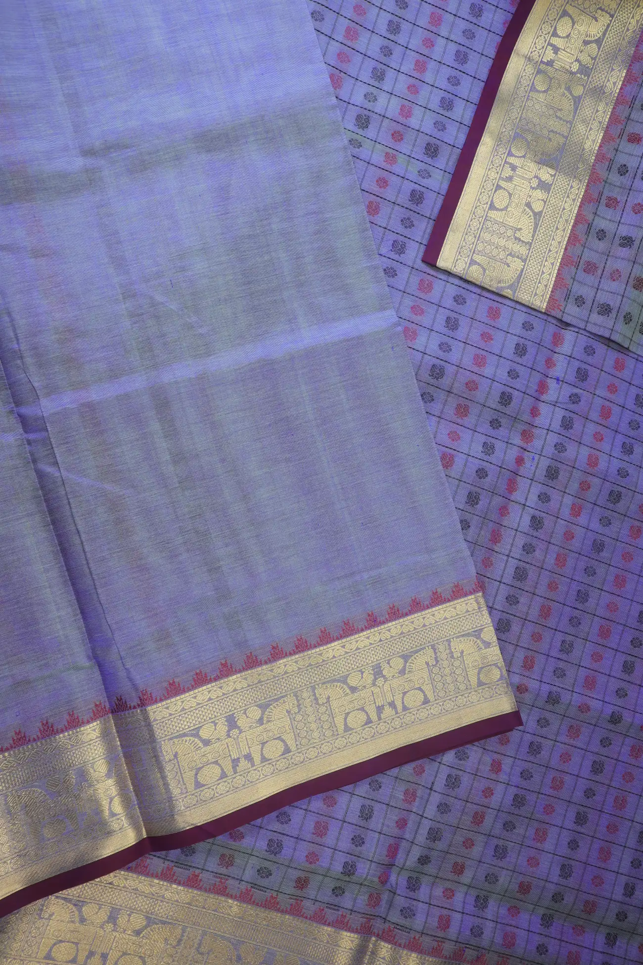medium-slate-blue-thousand-1000-butta-horse-kanchi-silk-cotton-saree-sc003246-e