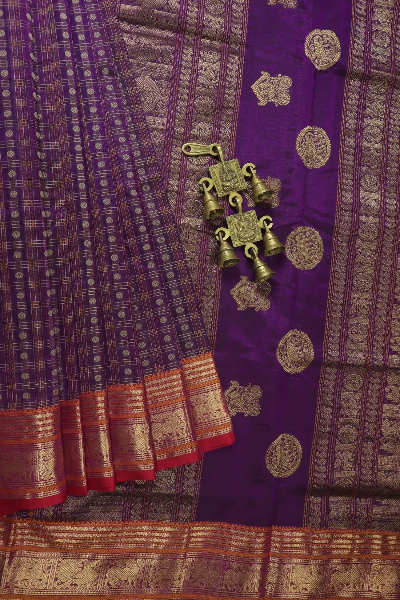 purple-thousand-1000-butta-yazhi-peacock-kanchi-silk-cotton-saree-sc003250-a