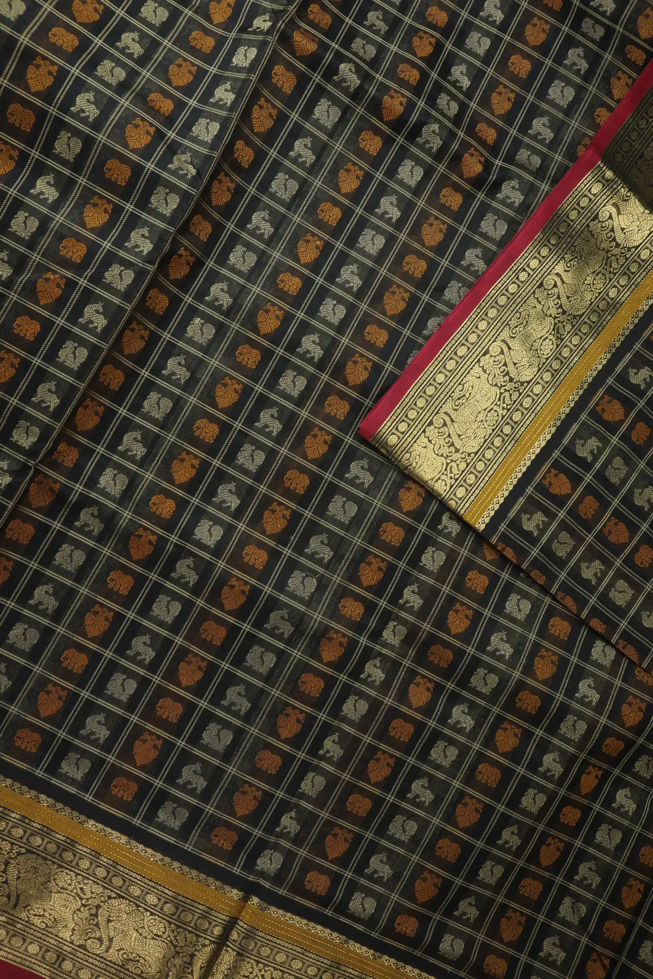 navy-yazhi-thousand-1000-butta-kanchi-silk-cotton-saree-sc003254-c