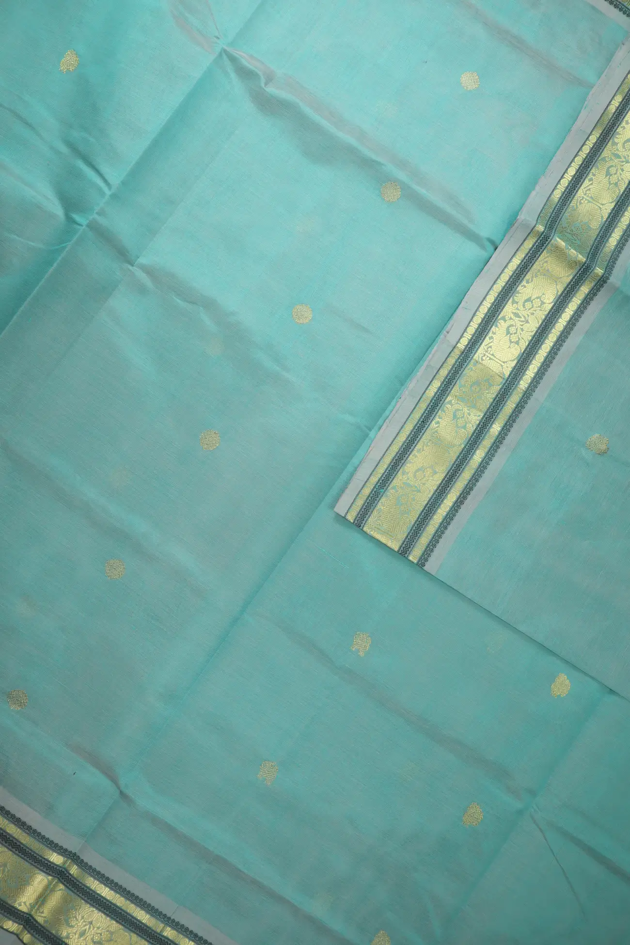light-sky-blue-parrot-yazhi-kamalam-butta-kanchi-silk-cotton-saree-sc003220-c