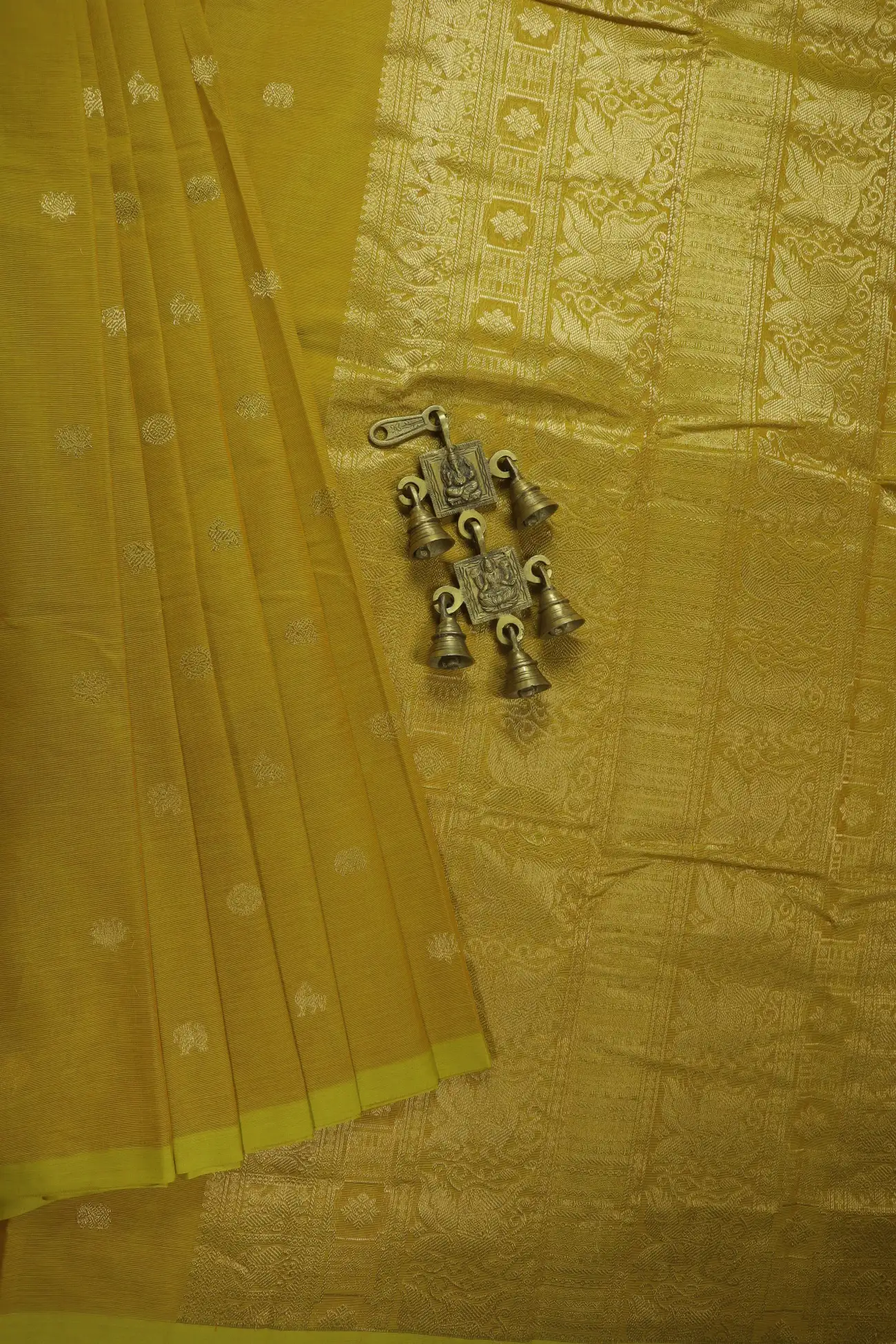 goldenrod-kamalam-butta-deer-ruthratcham-unicorn-kanchi-cotton-saree-ek000007-a
