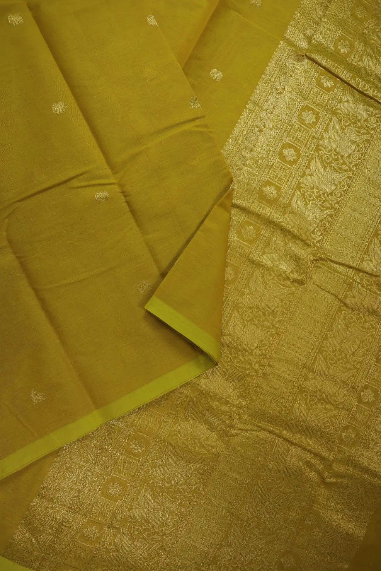 goldenrod-kamalam-butta-deer-ruthratcham-unicorn-kanchi-cotton-saree-ek000007-b
