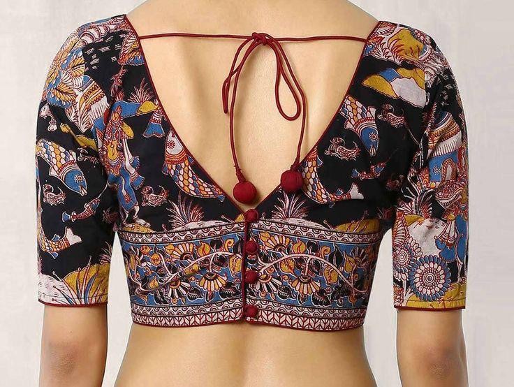 9 Trendy Blouse designs-5