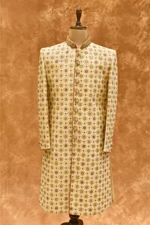 gold-raw-silk-mens-sherwani-with-bead-weaving-stone-work-sw005195-a