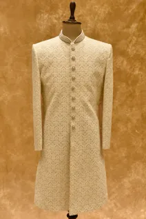 cream-georgette-mens-sherwani-with-gold-sequence-work-sw005678-a