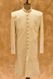 fone-georgette-mens-sherwani-with-chikankari-work-sw007628-a