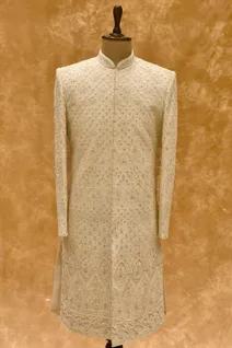 white-raw-silk-mens-sherwani-with-stone-with-thread-work-sw006177-a