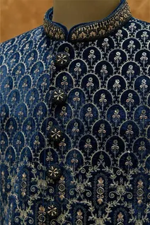 blue-velvet-mens-sherwani-with-hand-work-sw007990-b