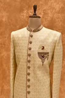 gold-brocade-mens-sherwani-with-plain-gold-sherwani-with-collar-work-sw008213-b