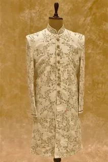 white-raw-silk-mens-sherwani-with-zardosi-work-sw008257-a