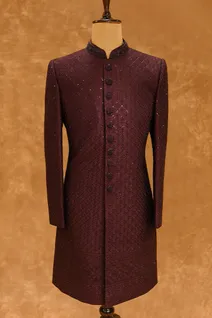 wine-silk-satin-mens-sherwani-with-combine-of-thread-workstone-work-sw009013-a